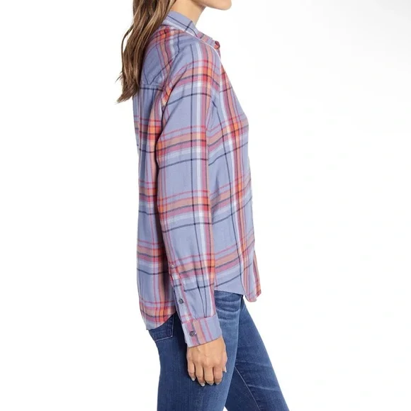Lucky Brand Plaid Button Down Shirt - Picture 5 of 7